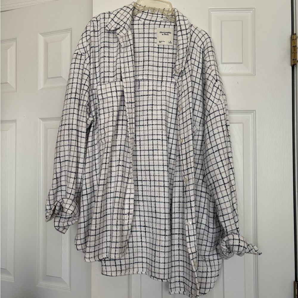 Abercrombie Oversized Checkered Shirt